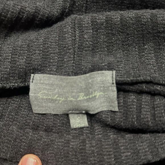 SUNDAY IN BROOKLYN FOR ANTHROPOLOGIE Women’s Black Sleeveless Emelia Cowl Neck S - Picture 4 of 6